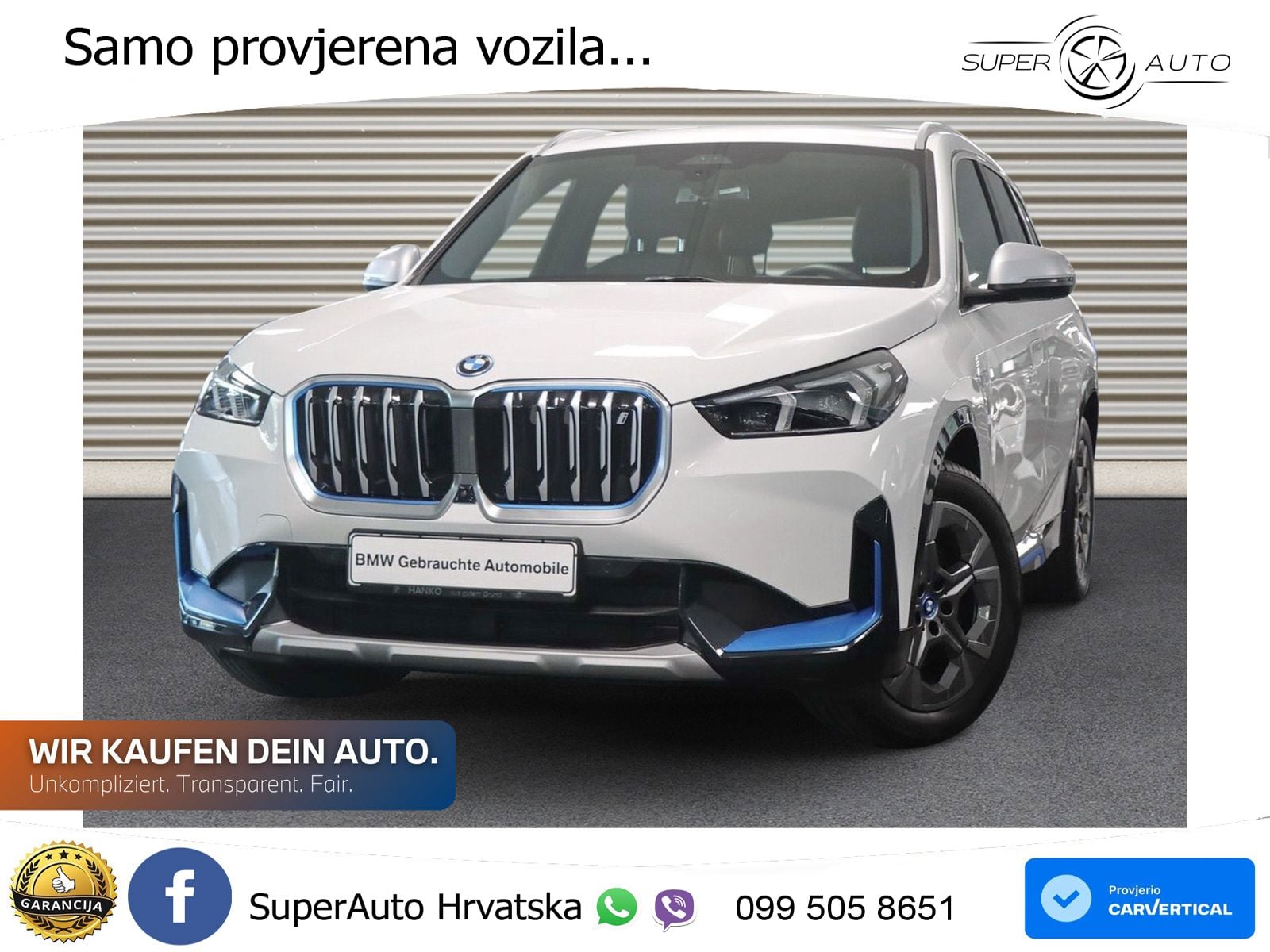 BMW iX1 68 kWh (313 KS) xDrive30 xLine LED+GR SJED+ACC