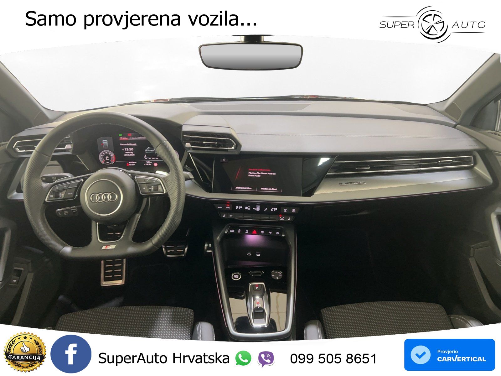 Audi A3 Sportback 40 TFSI (204 KS) quattro S tronic S line LED+GR SJED+ACC
