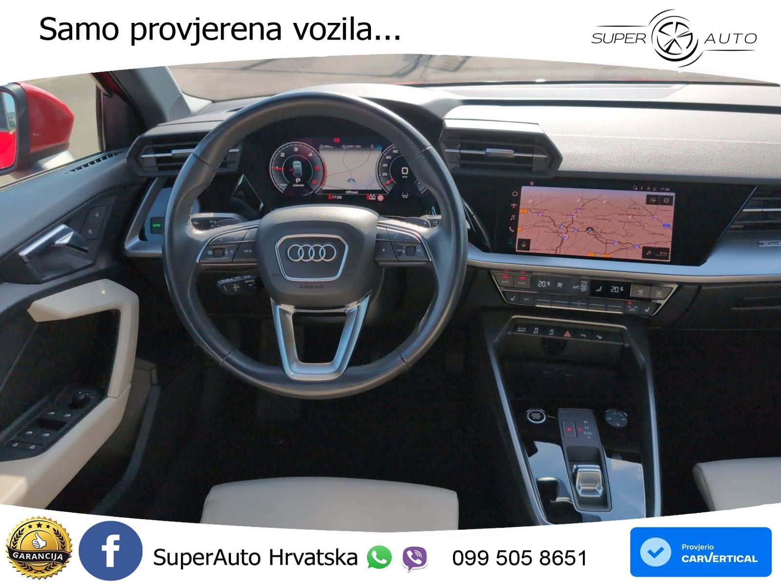 Audi A3 40 TDI (200 KS) quattro S tronic LED+GR SJED+ACC