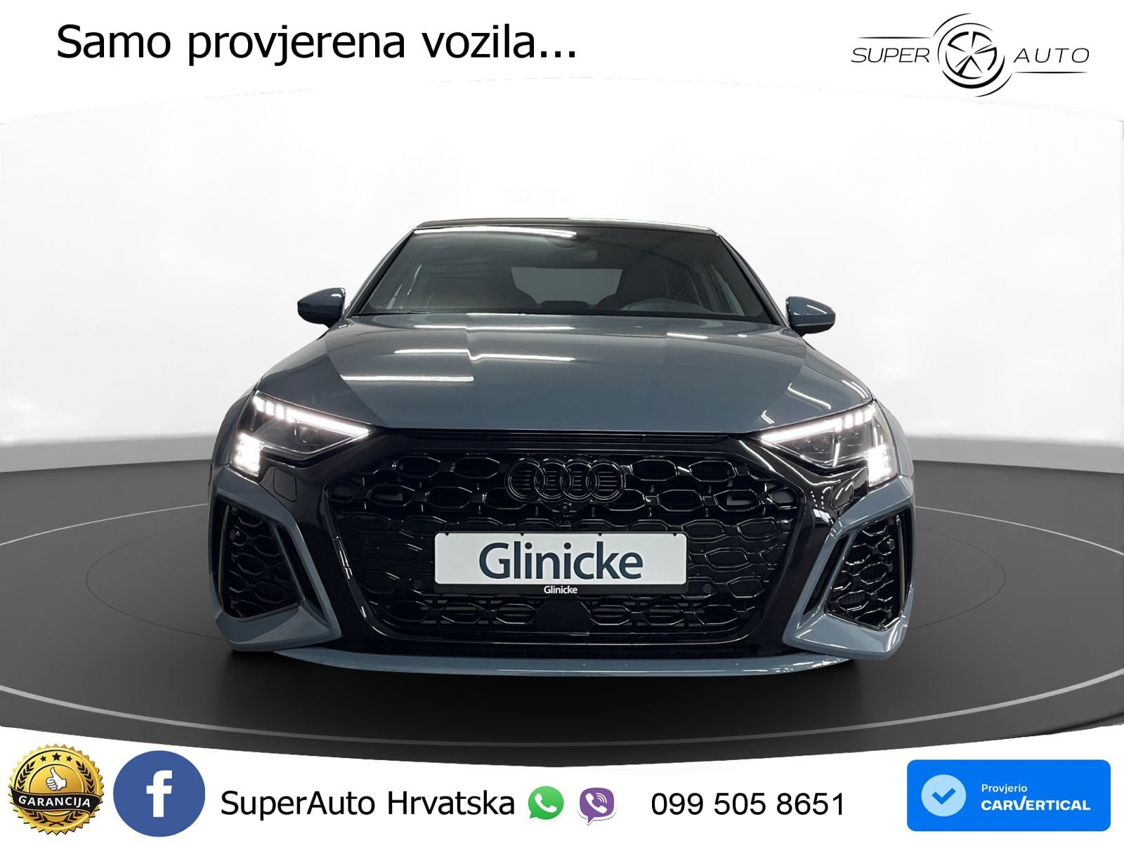 Audi RS3 Sedan 2.5 TFSI (400 KS) quattro S tronic MATRIX+GR SJED+KAM