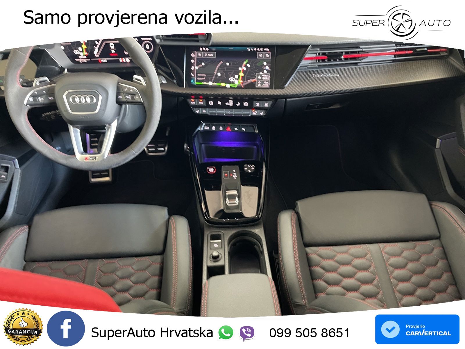 Audi RS3 Sedan 2.5 TFSI (400 KS) quattro S tronic MATRIX+GR SJED+KAM