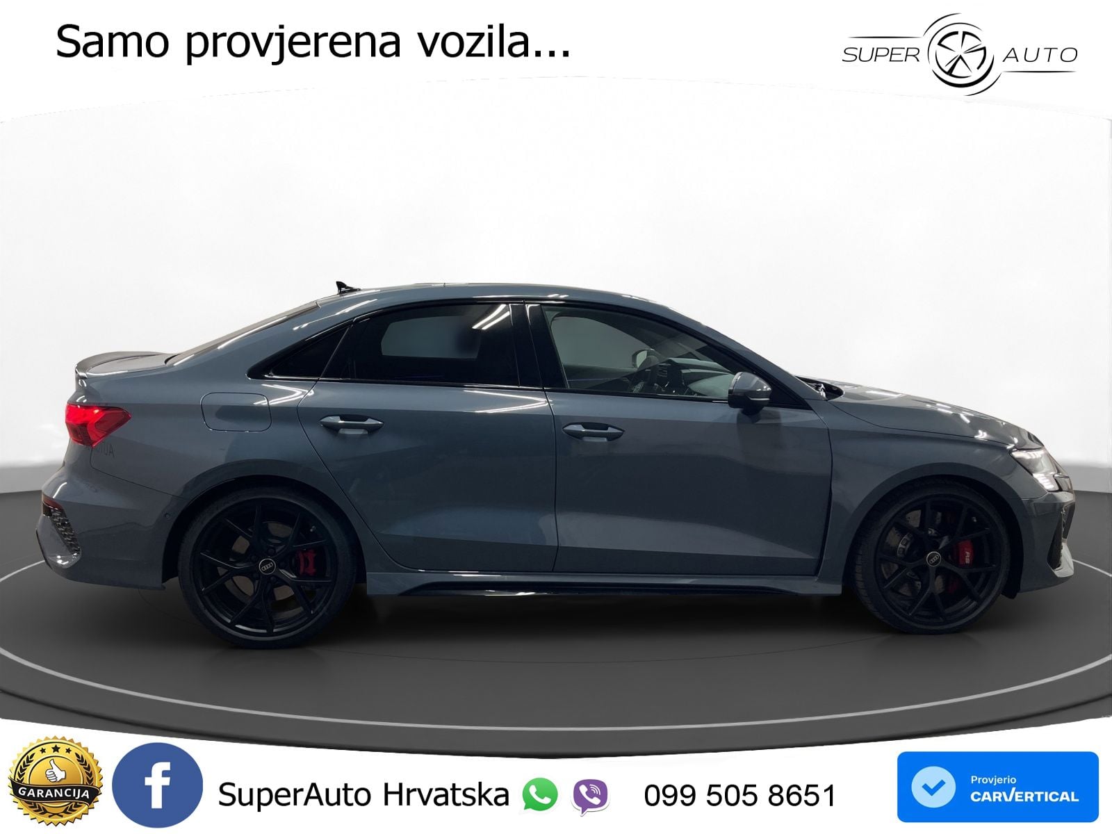 Audi RS3 Sedan 2.5 TFSI (400 KS) quattro S tronic MATRIX+GR SJED+KAM