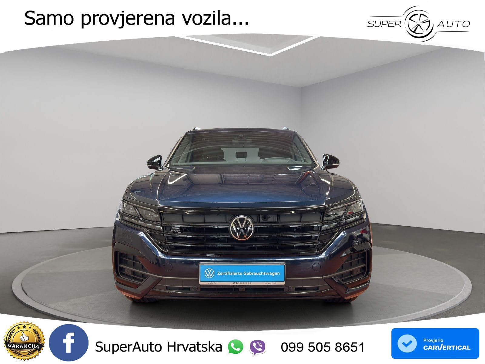 Volkswagen Touareg 3.0 V6 TDI (286 KS) 4MOTION Tiptronic ZRAČNI+ACC+GR SJED+KAM+PANO