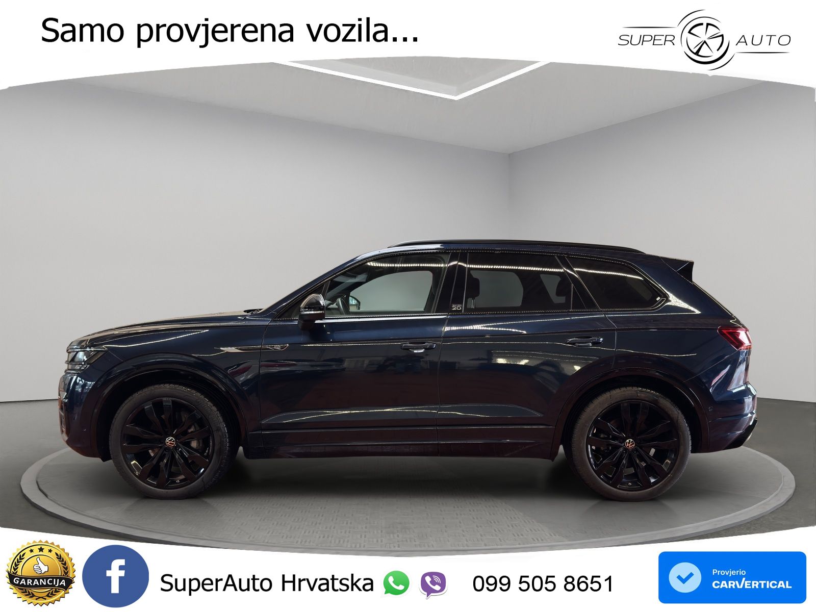 Volkswagen Touareg 3.0 V6 TDI (286 KS) 4MOTION Tiptronic ZRAČNI+ACC+GR SJED+KAM+PANO
