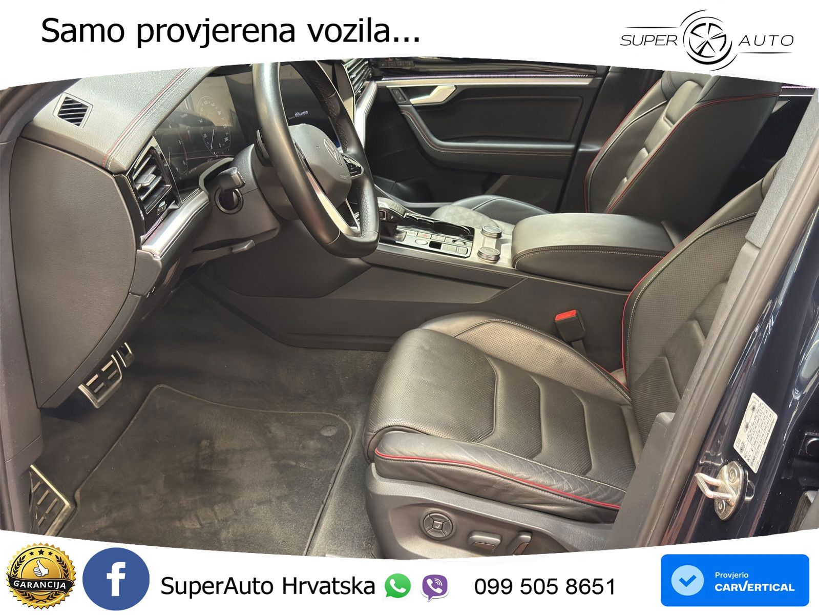 Volkswagen Touareg 3.0 V6 TDI (286 KS) 4MOTION Tiptronic ZRAČNI+ACC+GR SJED+KAM+PANO