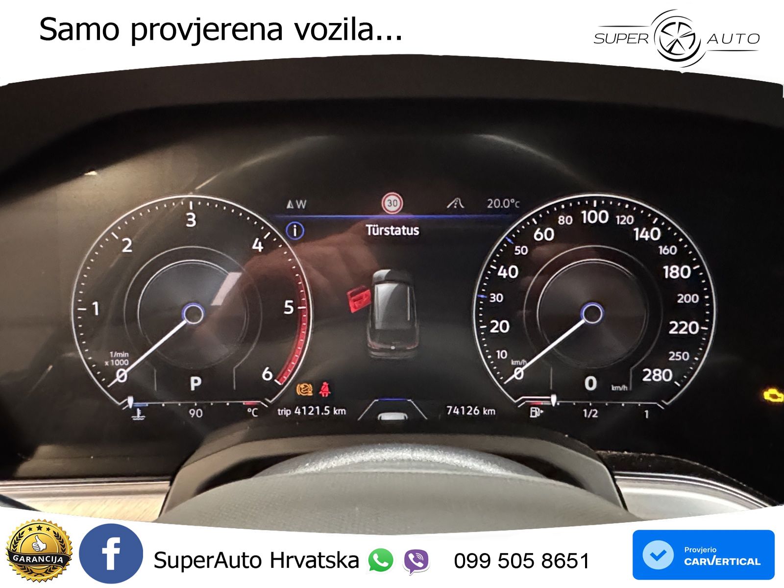 Volkswagen Touareg 3.0 V6 TDI (286 KS) 4MOTION Tiptronic ZRAČNI+ACC+GR SJED+KAM+PANO