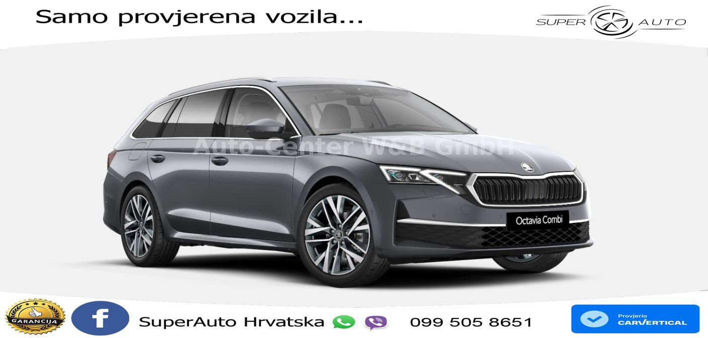 Škoda Octavia Combi 1.5 TSI (150 KS) DSG LED+GR SJED+ACC