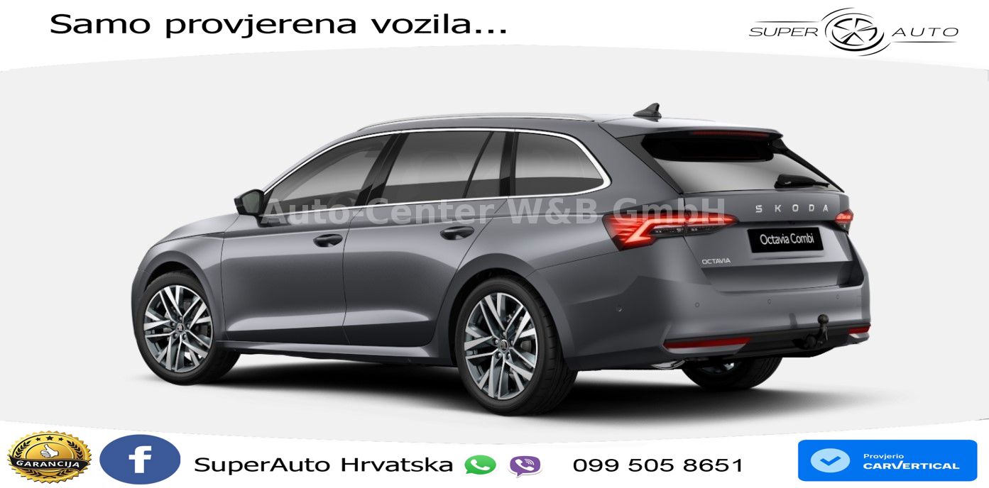 Škoda Octavia Combi 1.5 TSI (150 KS) DSG LED+GR SJED+ACC