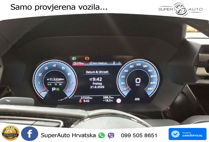 Audi A3 Limuzina 30 TFSI (116 KS) S tronic advanced