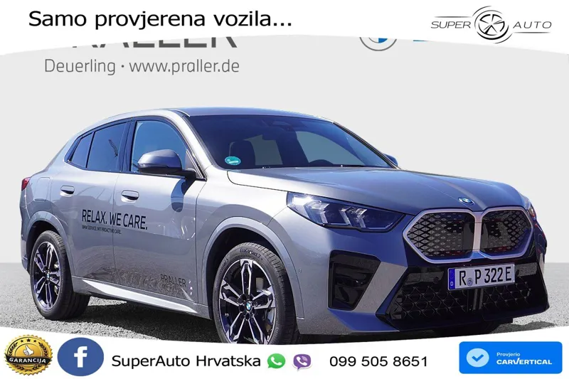 BMW iX2 66.5 kWh (204 KS) eDrive20