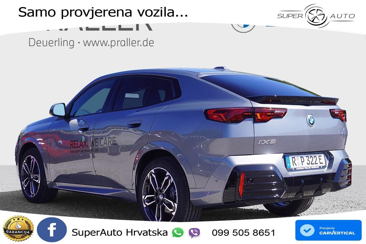 BMW iX2 66.5 kWh (204 KS) eDrive20