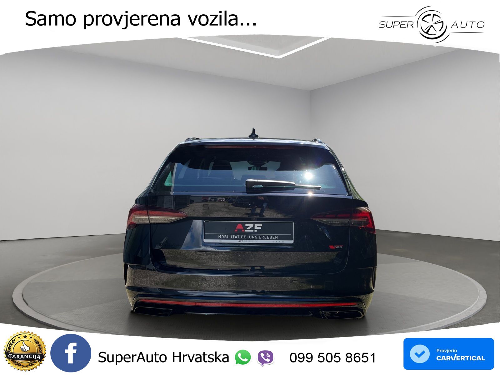 Škoda Octavia Combi RS 2.0 TSI (265 KS) DSG