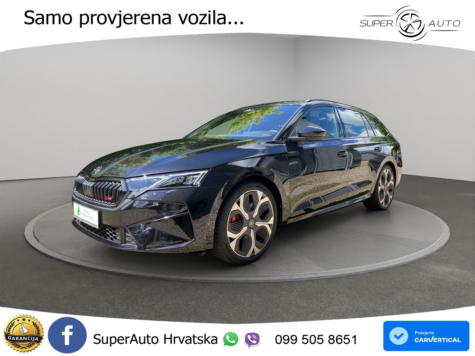 Škoda Octavia Combi RS 2.0 TSI (265 KS) DSG