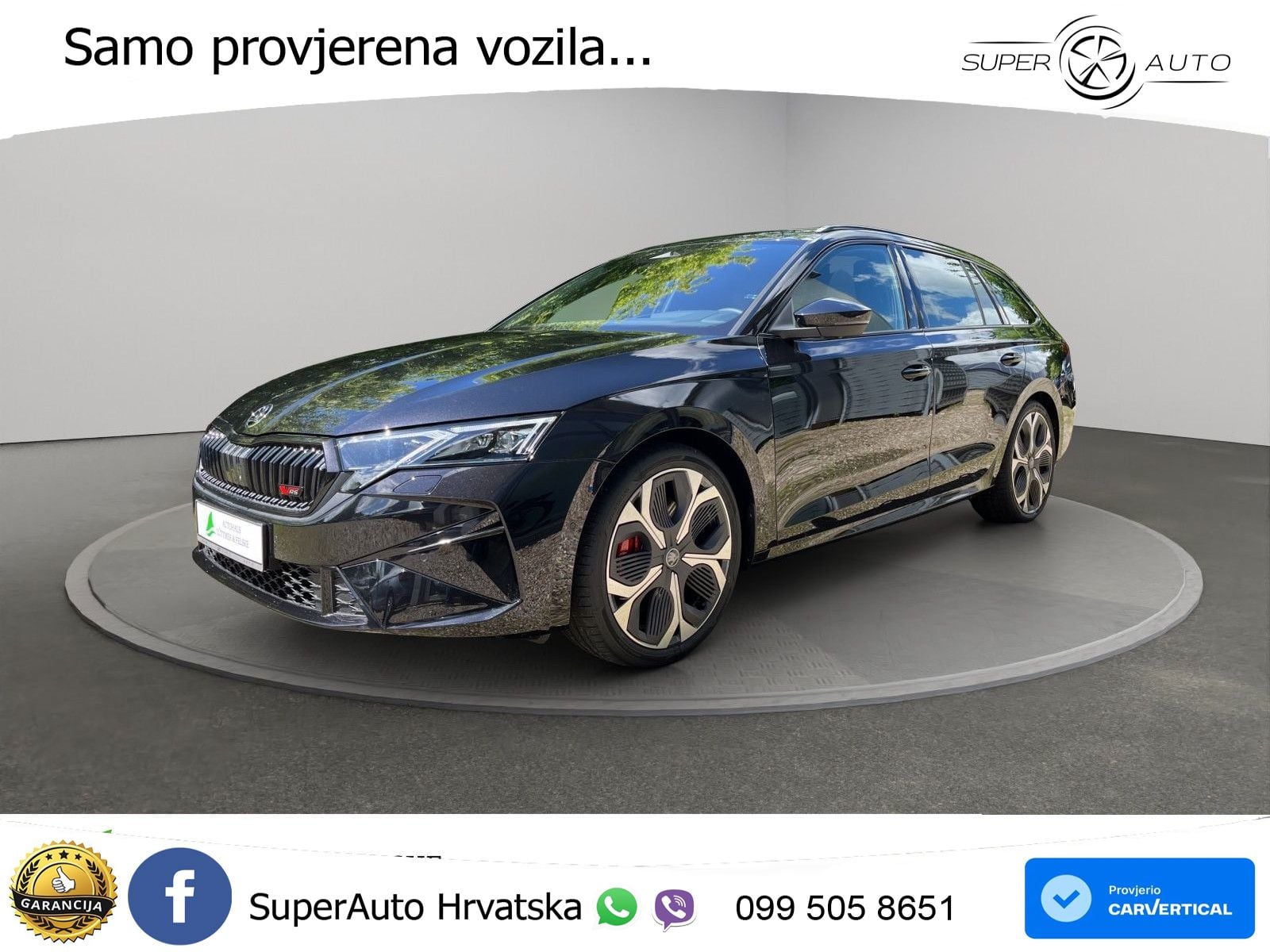 Škoda Octavia Combi RS 2.0 TSI (265 KS) DSG