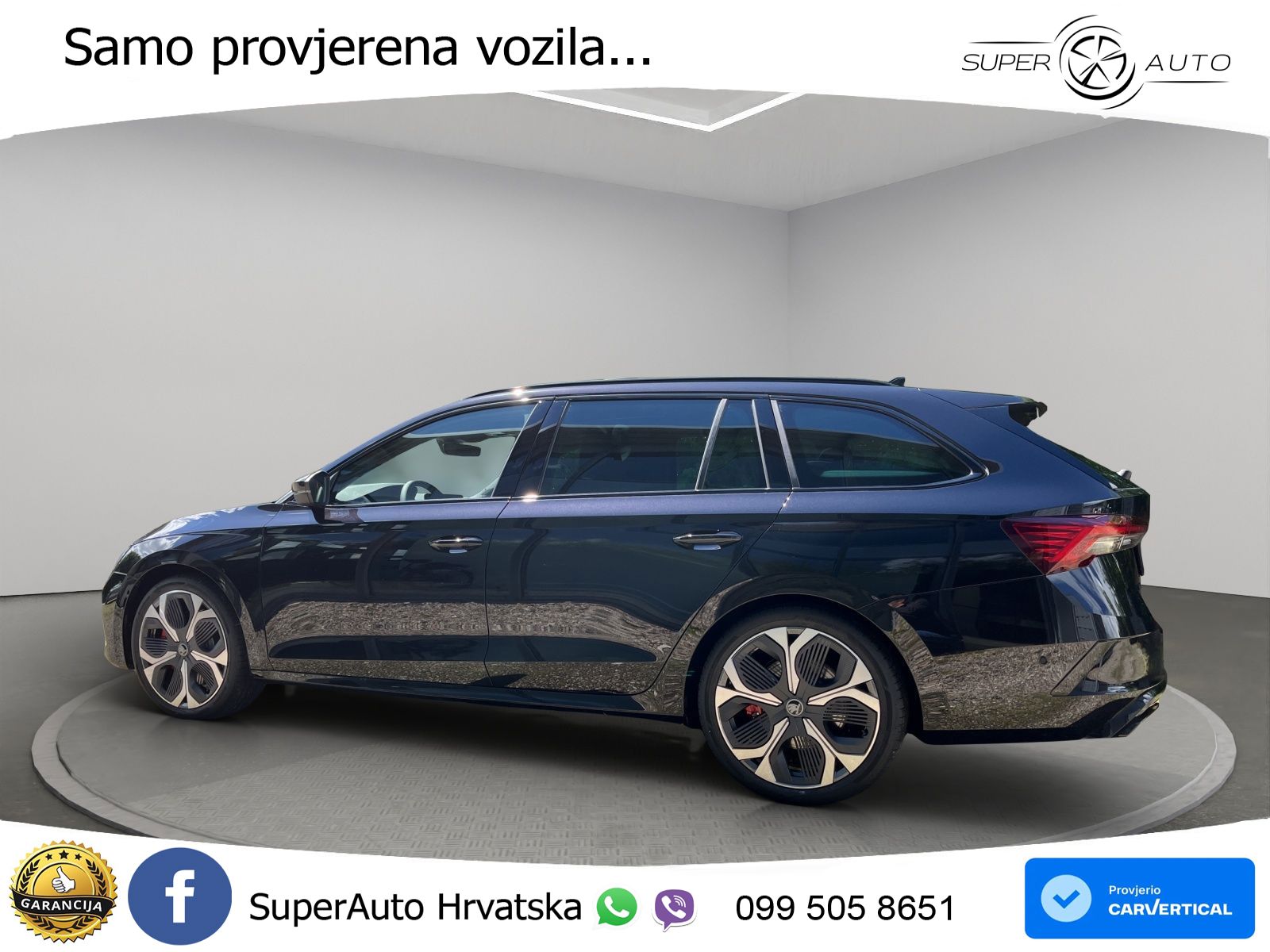 Škoda Octavia Combi RS 2.0 TSI (265 KS) DSG