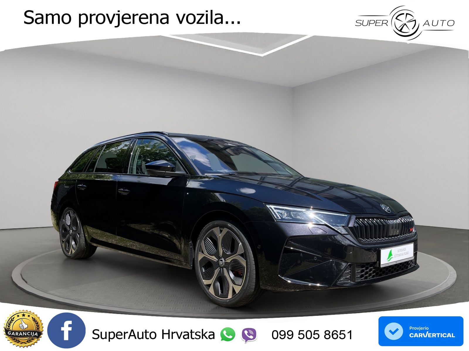 Škoda Octavia Combi RS 2.0 TSI (265 KS) DSG