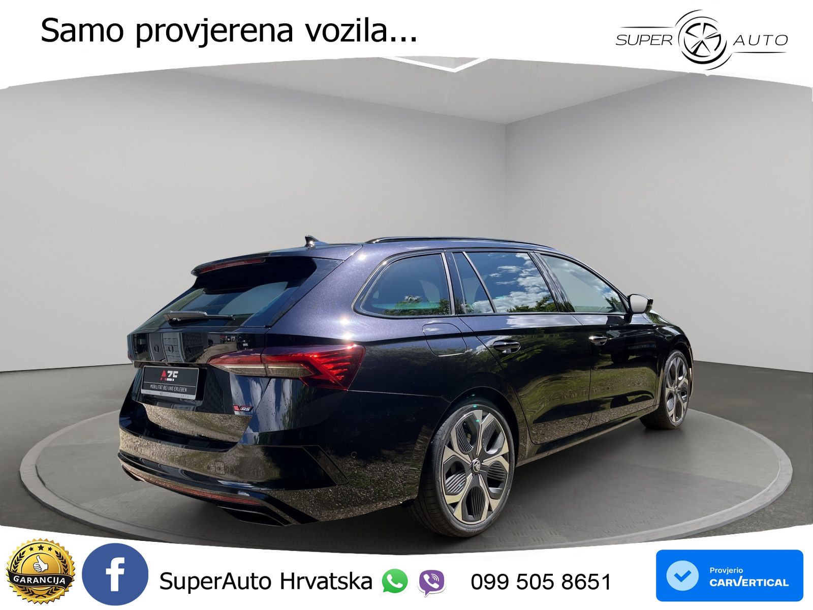 Škoda Octavia Combi RS 2.0 TSI (265 KS) DSG