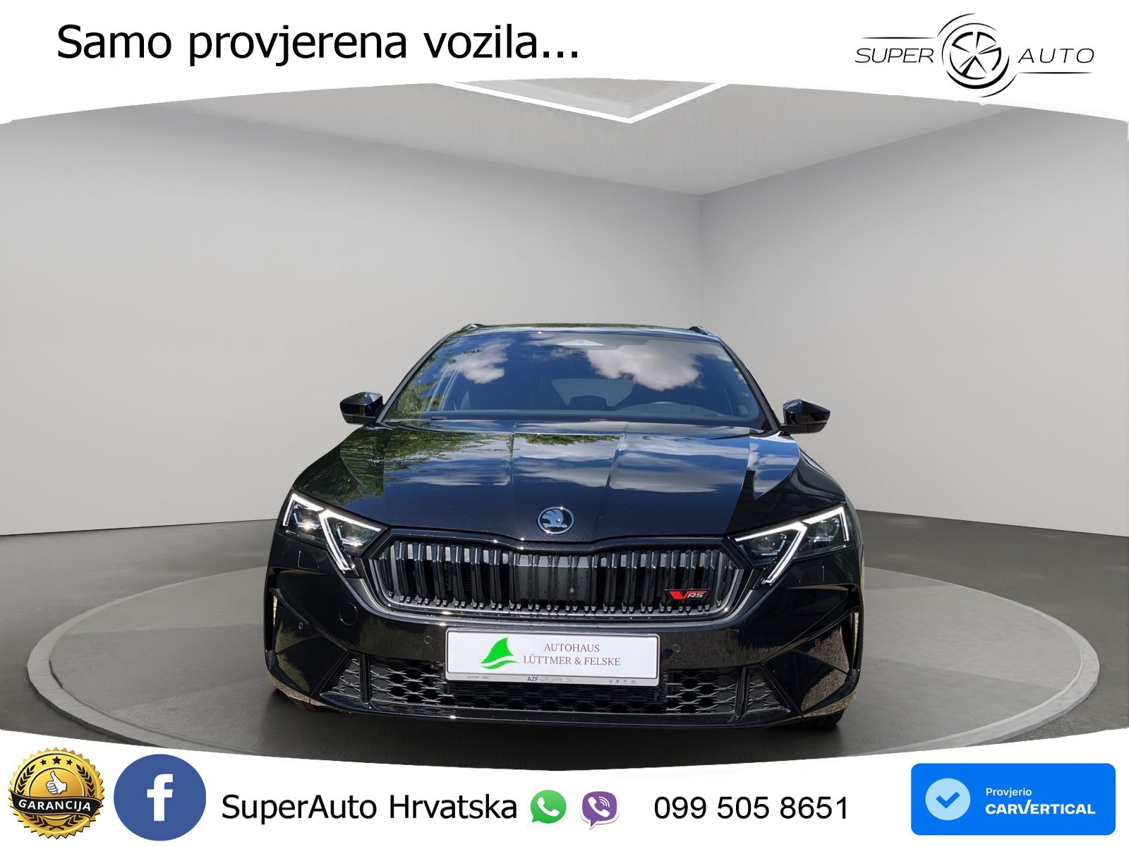 Škoda Octavia Combi RS 2.0 TSI (265 KS) DSG