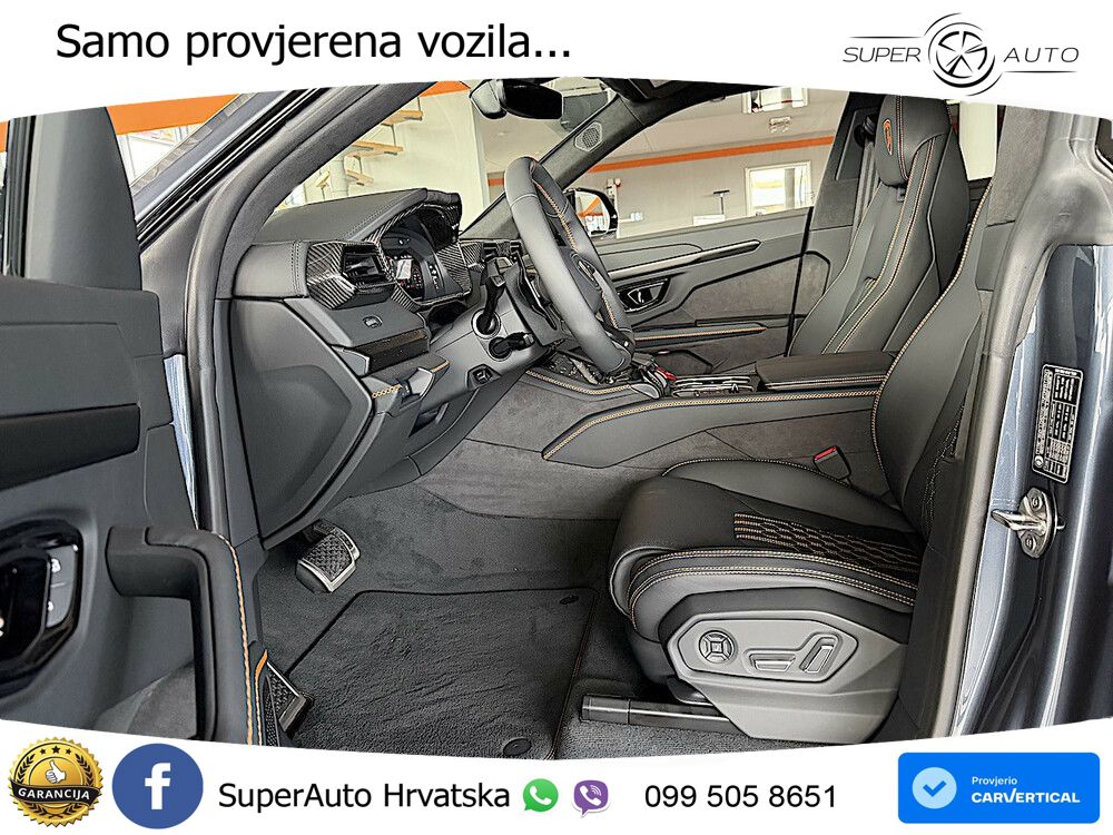 Lamborghini Urus SE 4.0 V8 (800 KS) 4WD Automatic ZRAČNI+ACC+GR SJED+KAM+PANO