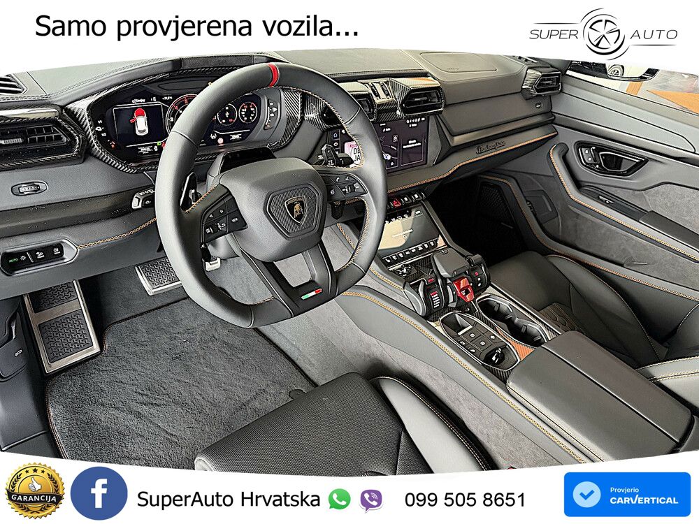 Lamborghini Urus SE 4.0 V8 (800 KS) 4WD Automatic ZRAČNI+ACC+GR SJED+KAM+PANO