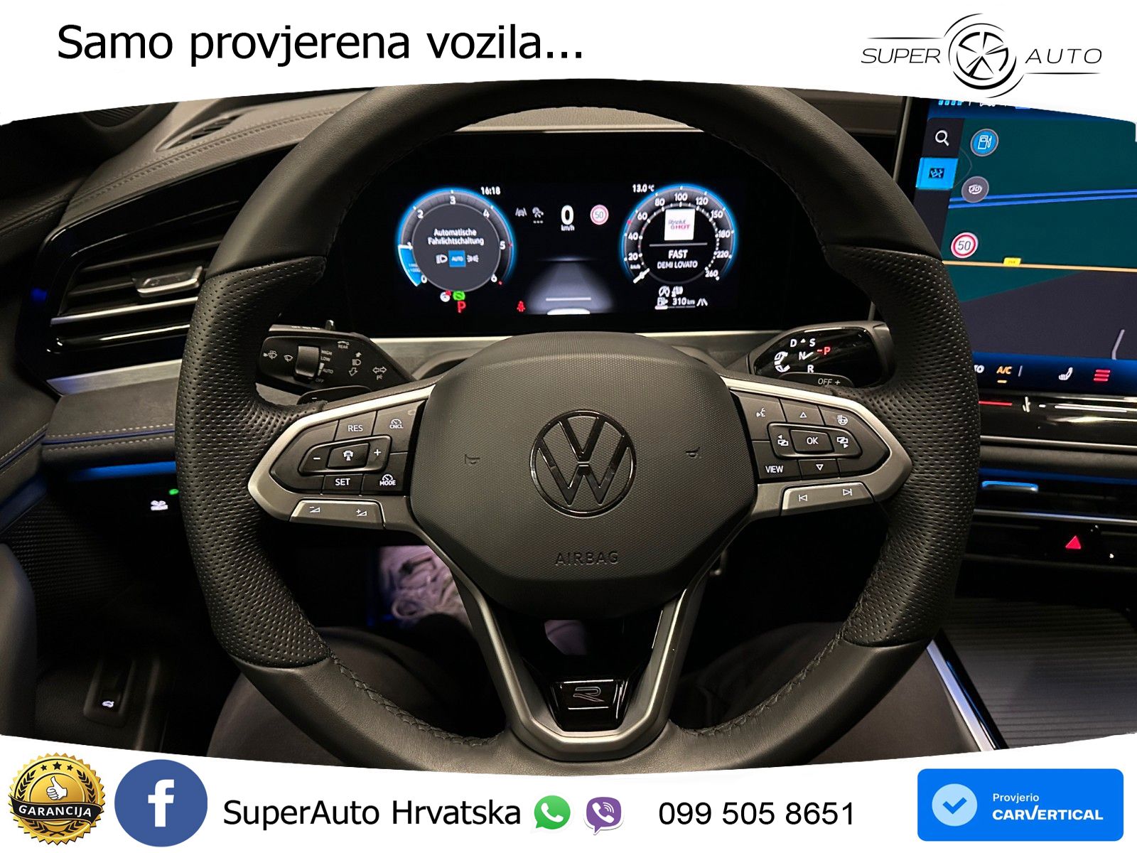 Volkswagen Passat Variant 2.0 TDI (193 KS) 4MOTION DSG R-Line MATRIX+GR SJED+KAM
