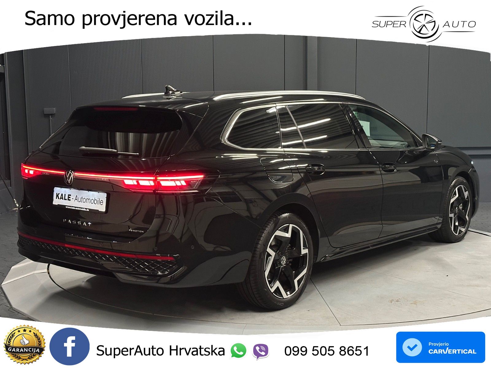 Volkswagen Passat Variant 2.0 TDI (193 KS) 4MOTION DSG R-Line MATRIX+GR SJED+KAM