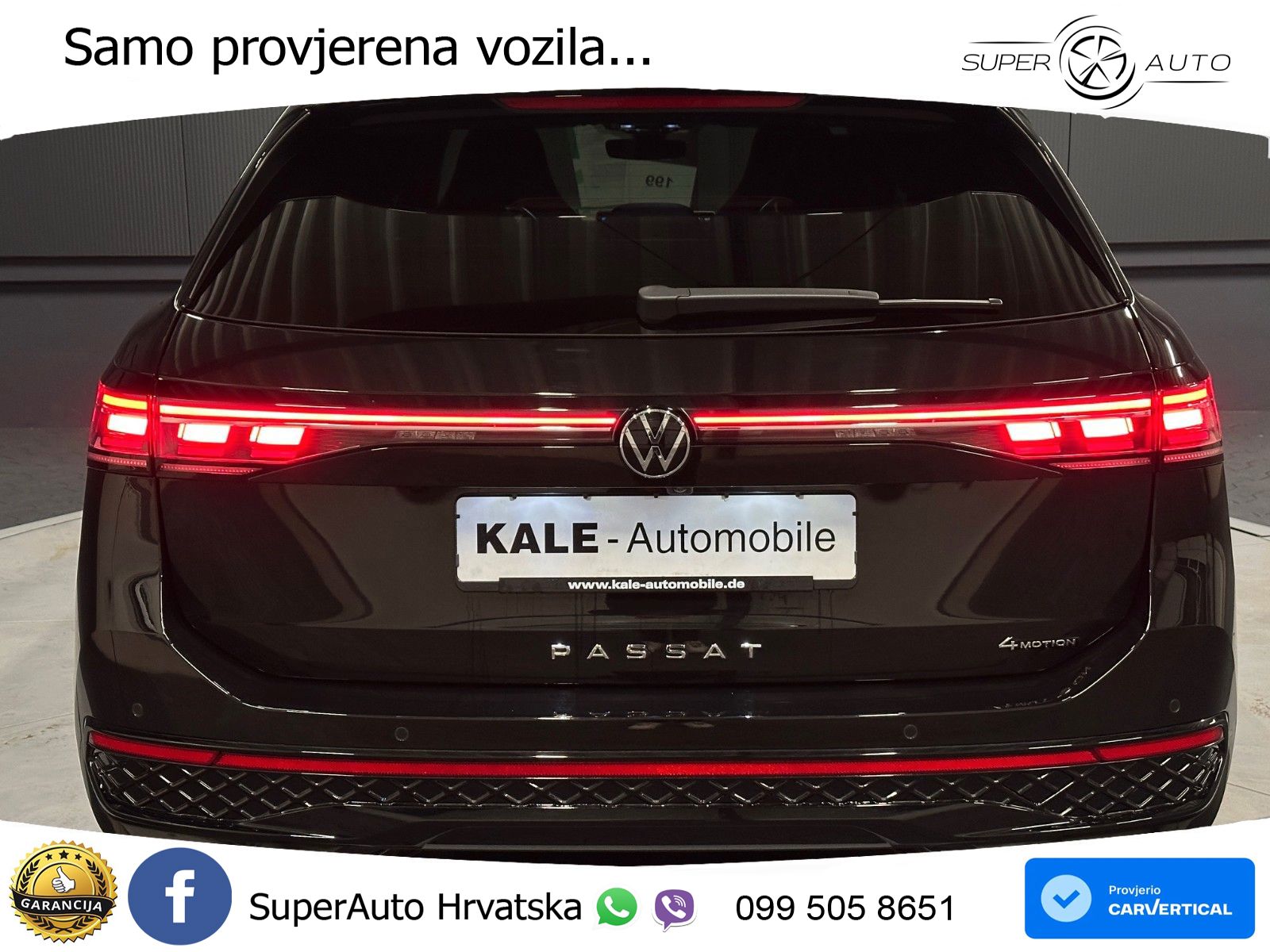 Volkswagen Passat Variant 2.0 TDI (193 KS) 4MOTION DSG R-Line MATRIX+GR SJED+KAM