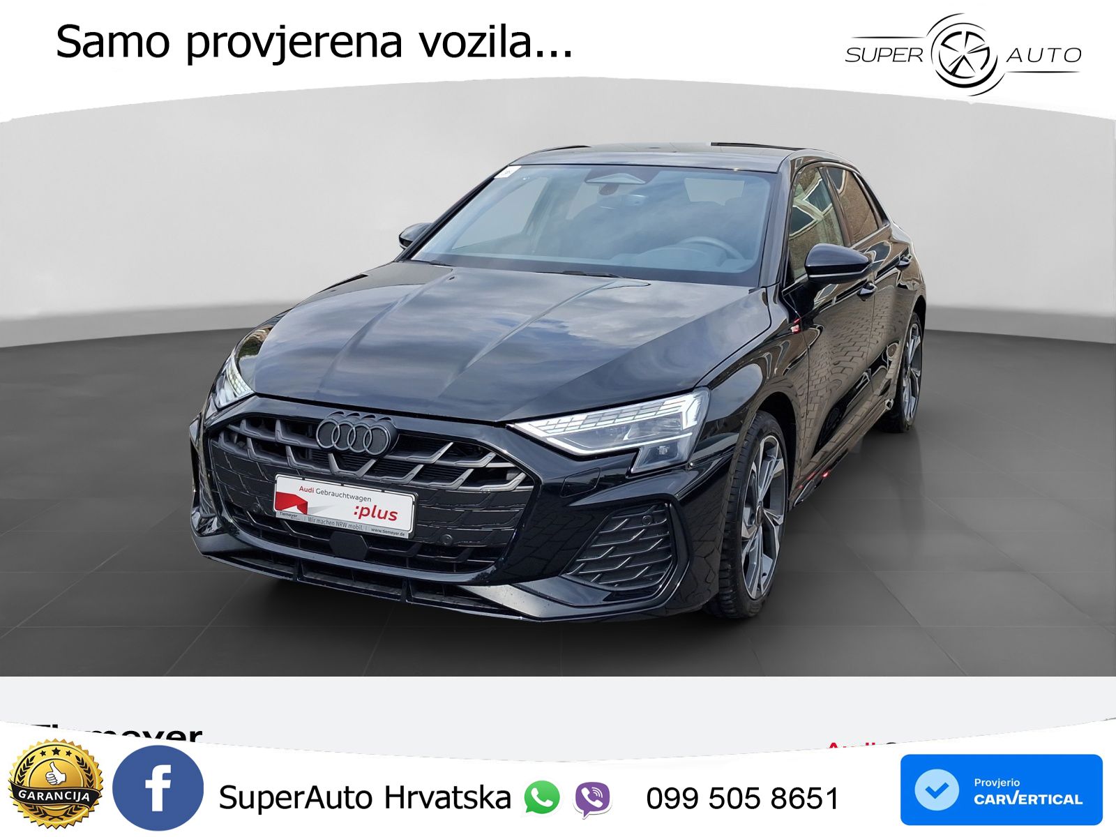 Audi A3 Sportback 40 TFSI (204 KS) quattro S tronic 2x S line