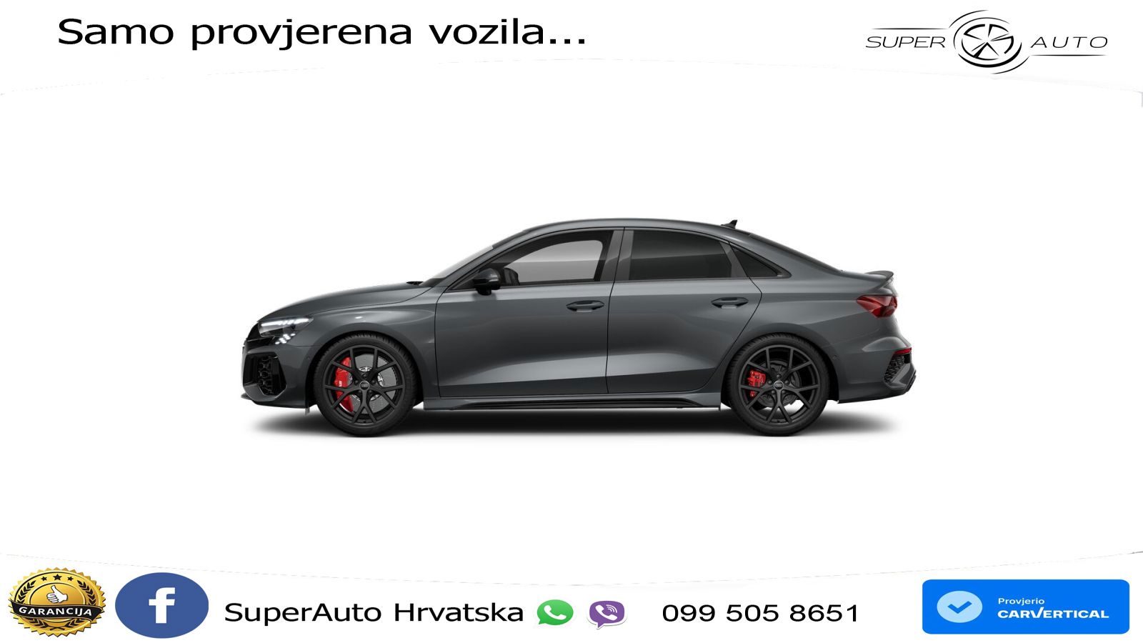Audi RS3 Sedan 2.5 TFSI (400 KS) quattro S tronic LED+GR SJED+ACC