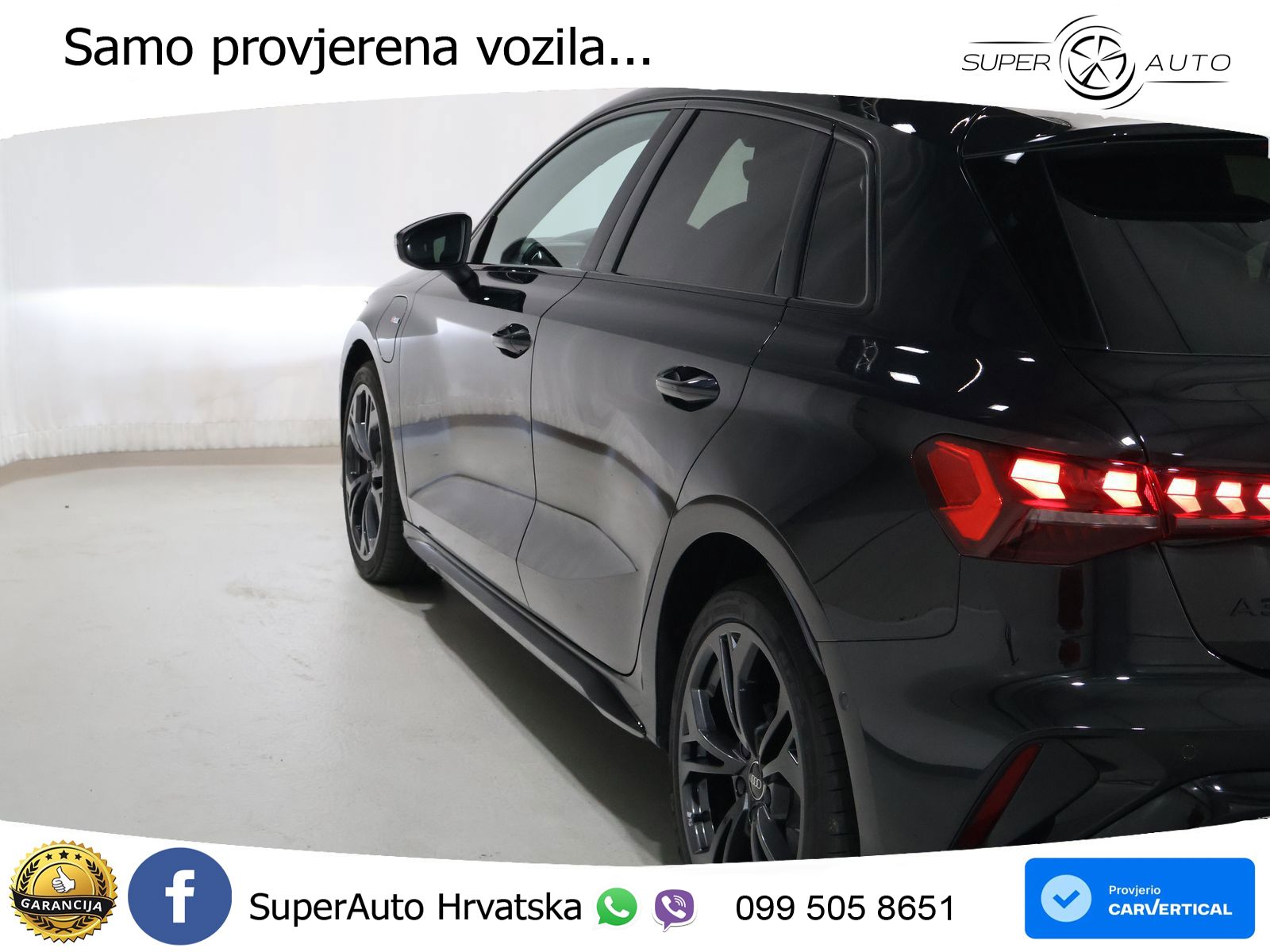 Audi A3 Sportback 40 TFSI e (204 KS) Plug-in Hybrid S tronic S line LED+GR SJED+ACC