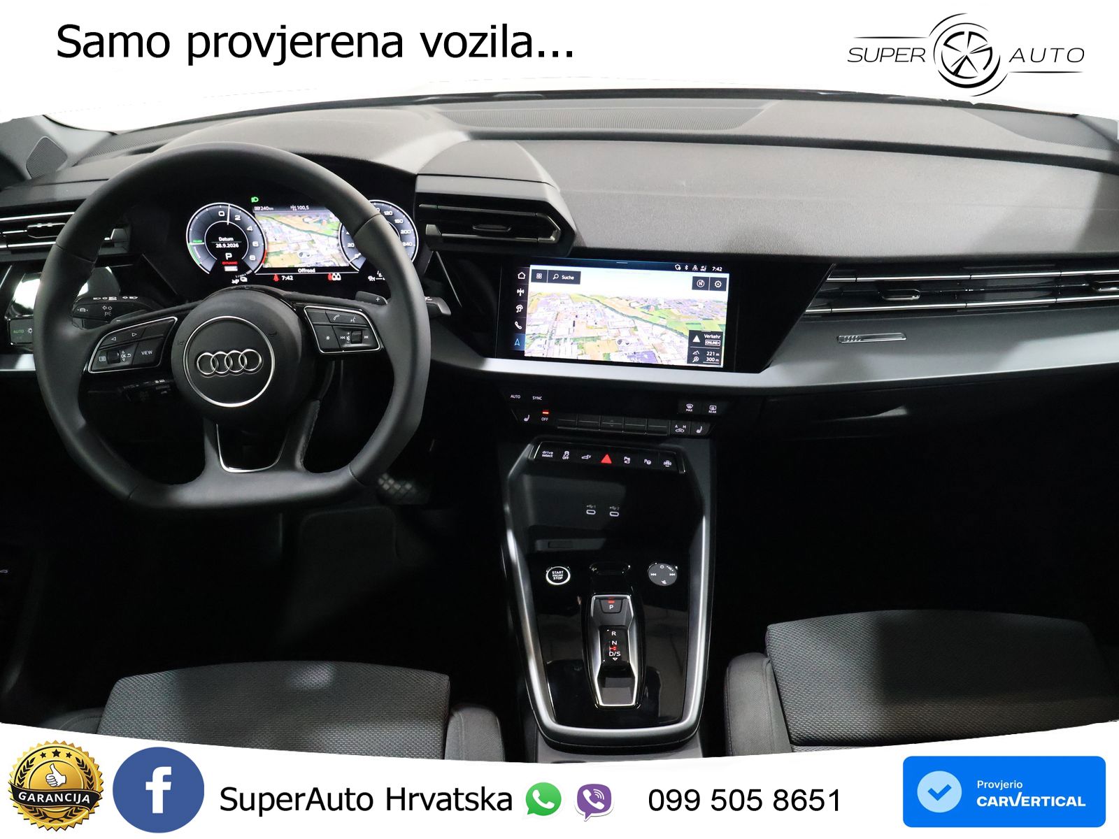 Audi A3 Sportback 40 TFSI e (204 KS) Plug-in Hybrid S tronic S line LED+GR SJED+ACC