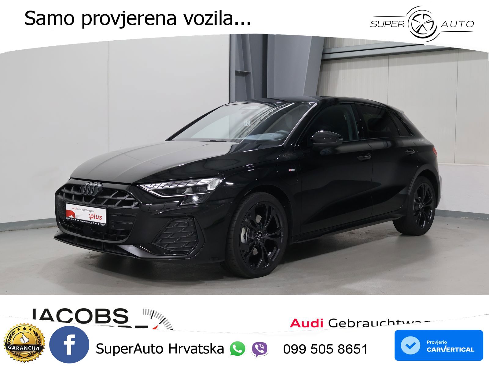 Audi A3 Sportback 40 TFSI e (204 KS) Plug-in Hybrid S tronic S line LED+GR SJED+ACC