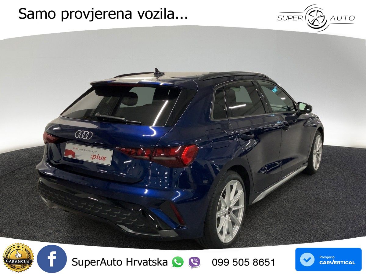 Audi A3 Sportback 30 TFSI (116 KS) Mild Hybrid S tronic S line LED+GR SJED+ACC