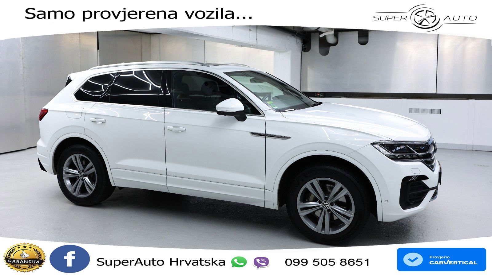 Volkswagen Touareg 3.0 V6 TDI (286 KS) 4MOTION Tiptronic R-Line LED+GR SJED+ACC