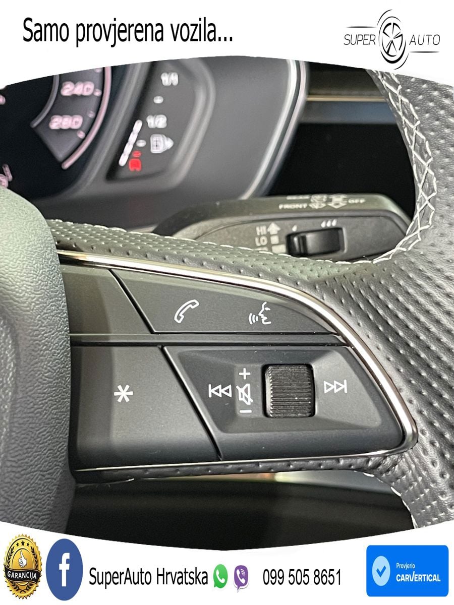 Audi Q3 Sportback 40 TFSI (190 KS) quattro S tronic S line LED+GR SJED+ACC