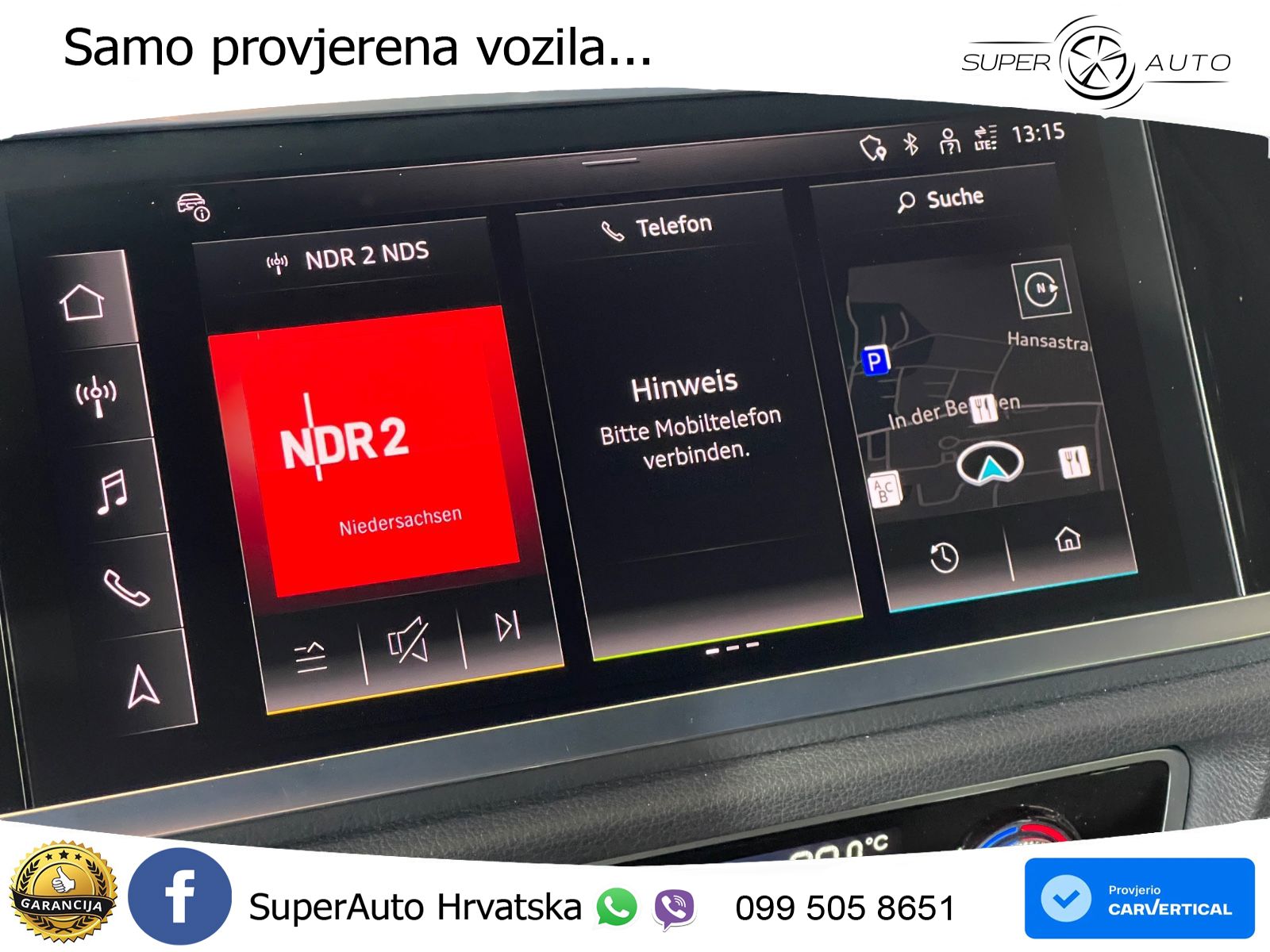 Audi Q3 Sportback 40 TFSI (190 KS) quattro S tronic S line LED+GR SJED+ACC