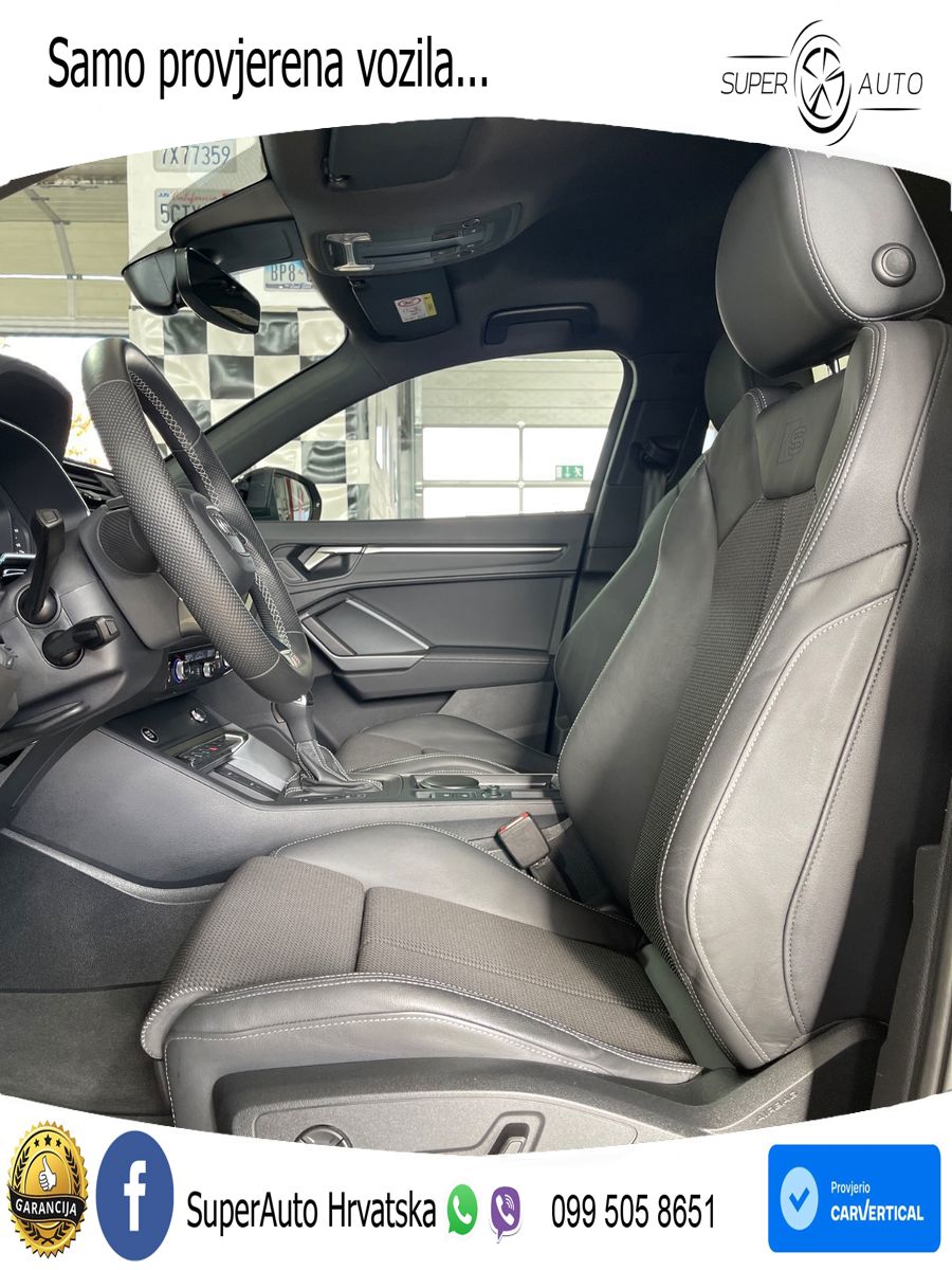 Audi Q3 Sportback 40 TFSI (190 KS) quattro S tronic S line LED+GR SJED+ACC