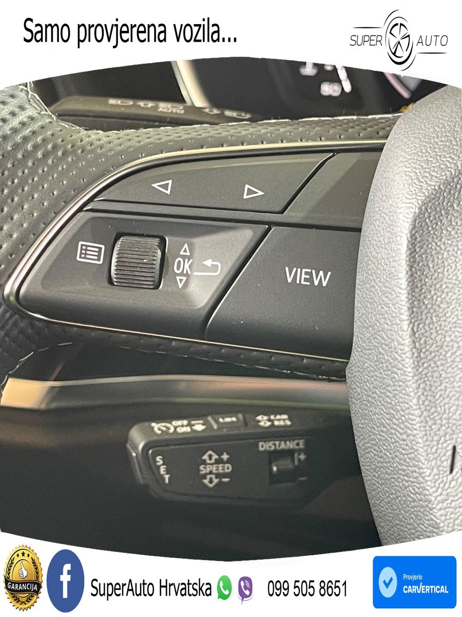 Audi Q3 Sportback 40 TFSI (190 KS) quattro S tronic S line LED+GR SJED+ACC