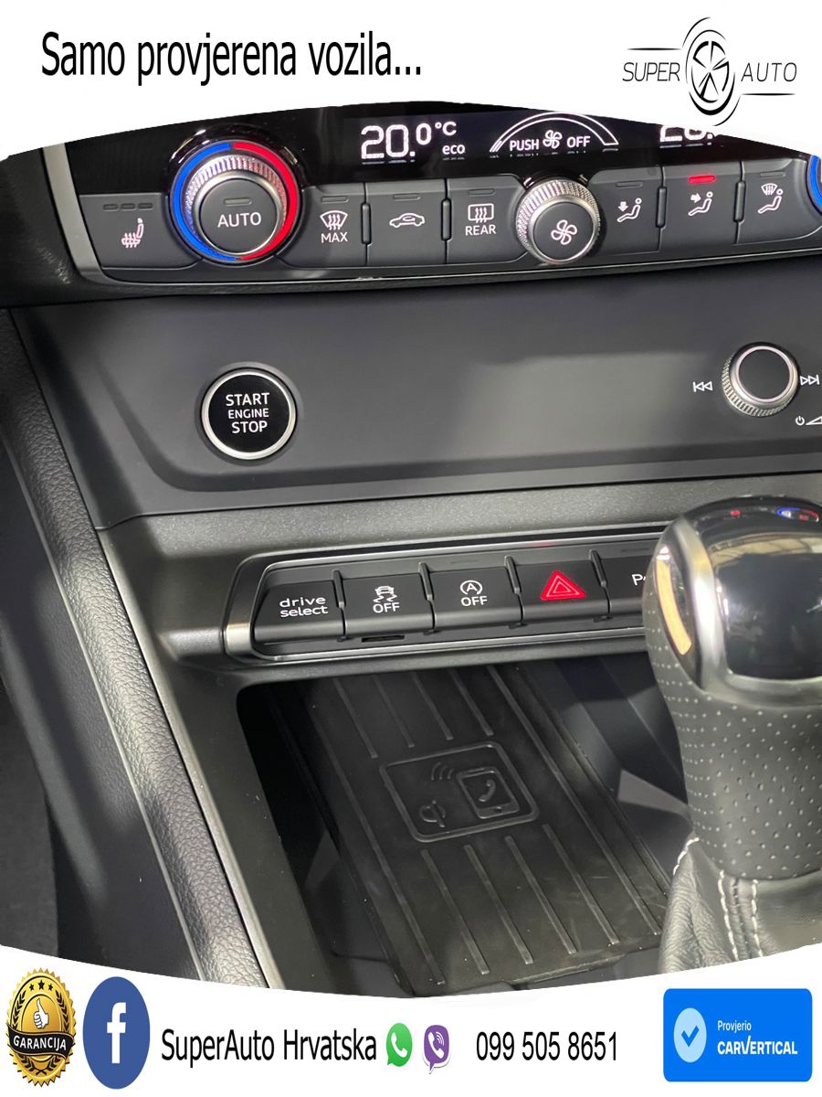 Audi Q3 Sportback 40 TFSI (190 KS) quattro S tronic S line LED+GR SJED+ACC