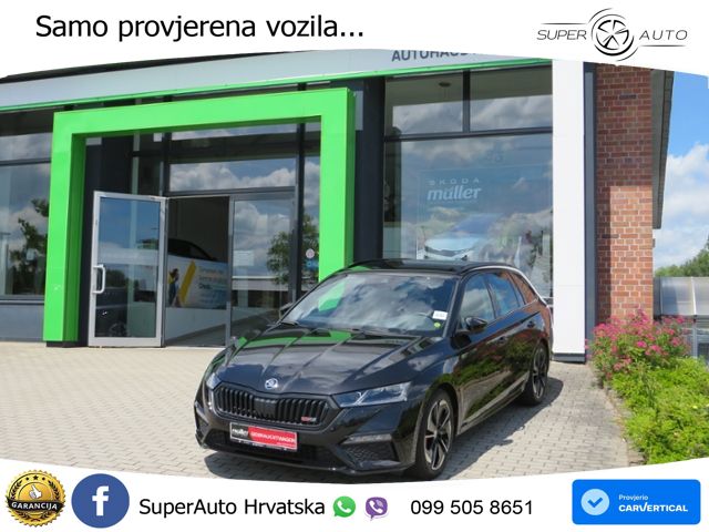 Škoda Octavia Combi RS 2.0 TSI (245 KS) DSG LED+GR SJED+ACC