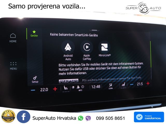 Škoda Octavia Combi RS 2.0 TSI (245 KS) DSG LED+GR SJED+ACC