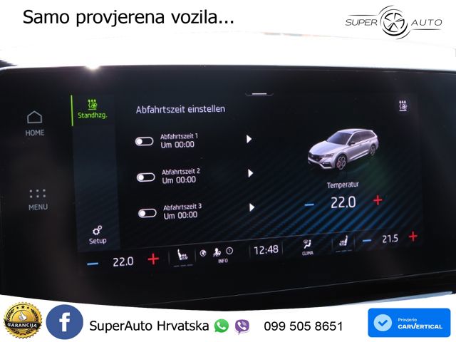 Škoda Octavia Combi RS 2.0 TSI (245 KS) DSG LED+GR SJED+ACC