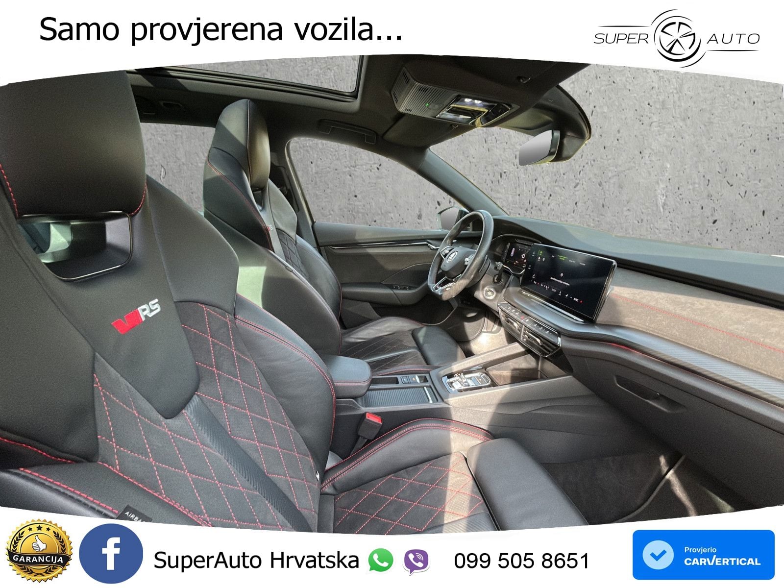 Škoda Octavia Combi RS 2.0 TDI (200 KS) DSG LED+GR SJED+ACC