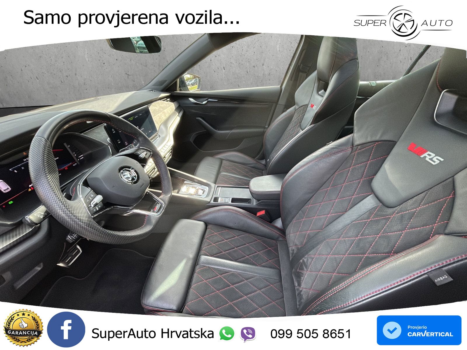 Škoda Octavia Combi RS 2.0 TDI (200 KS) DSG LED+GR SJED+ACC
