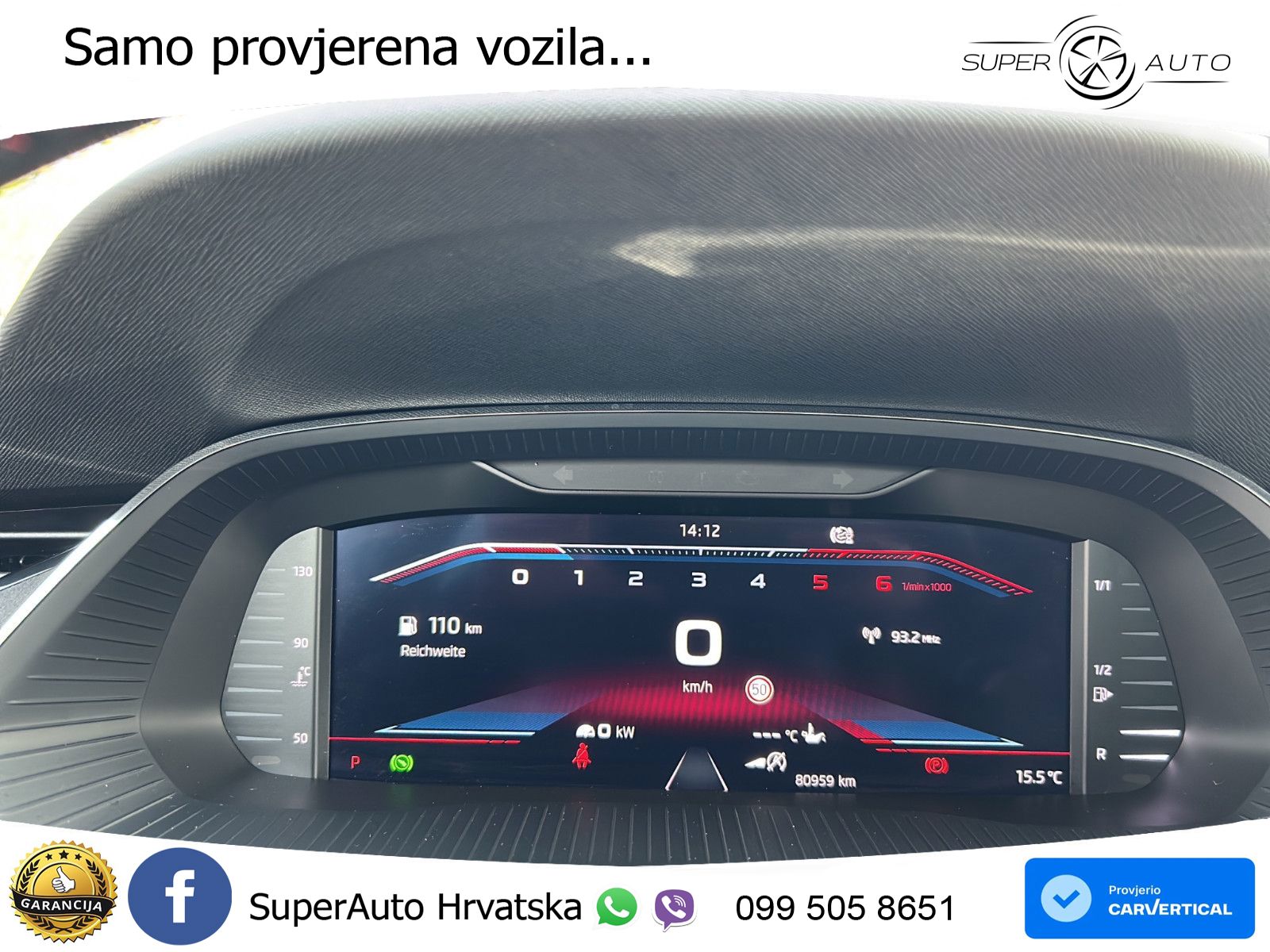 Škoda Octavia Combi RS 2.0 TDI (200 KS) DSG LED+GR SJED+ACC