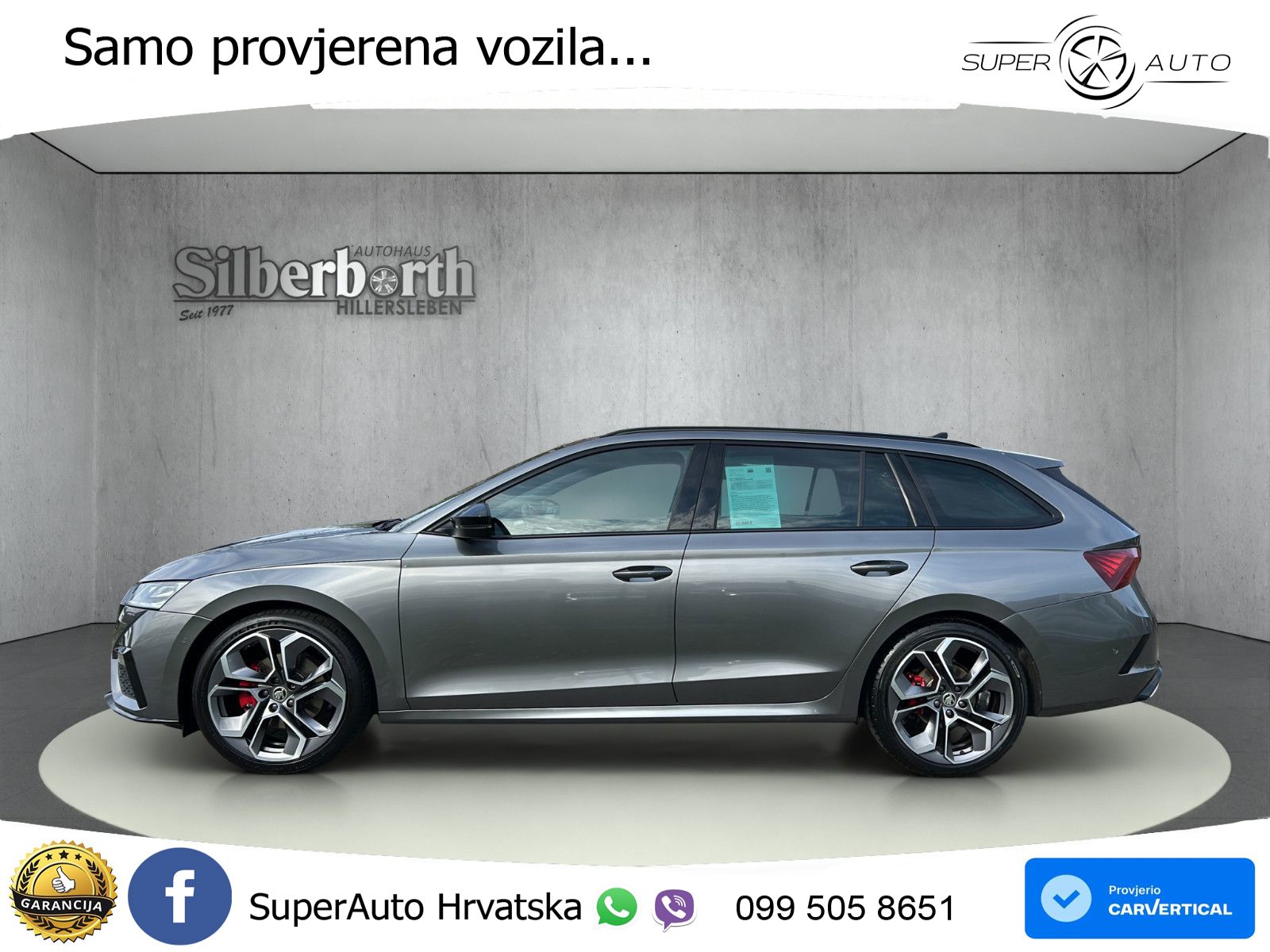 Škoda Octavia Combi RS 2.0 TDI (200 KS) DSG LED+GR SJED+ACC