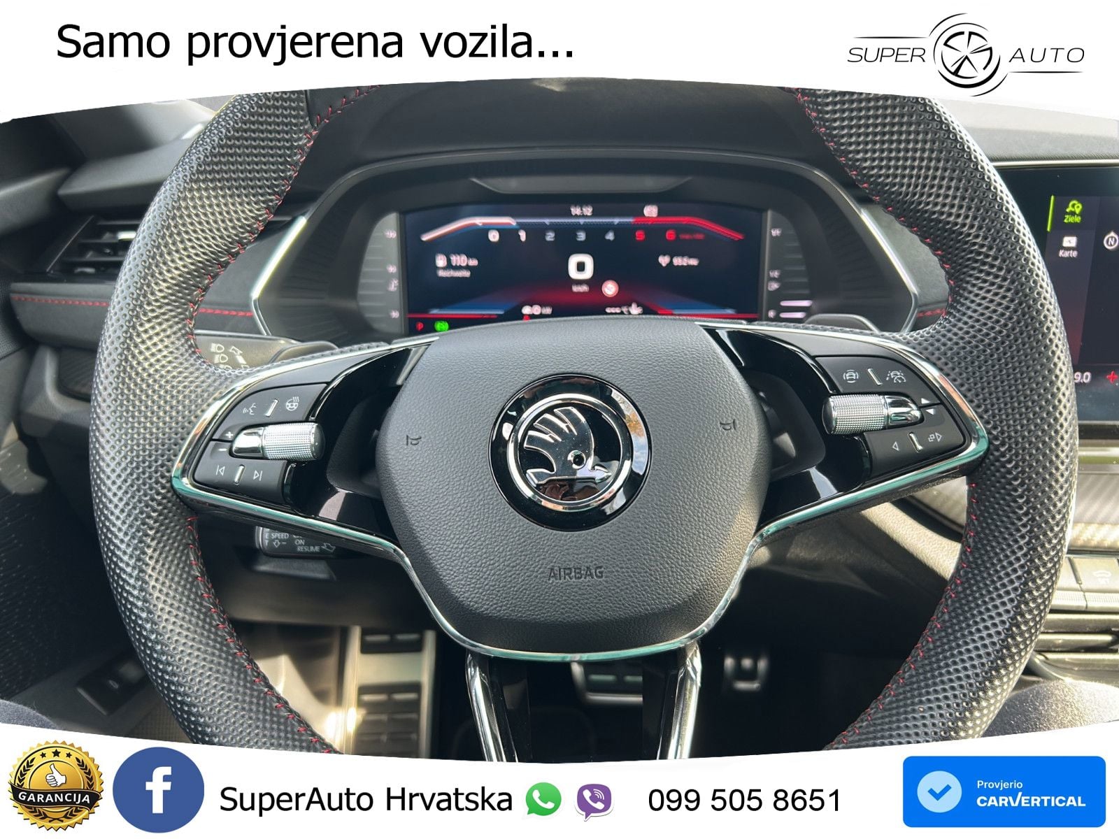 Škoda Octavia Combi RS 2.0 TDI (200 KS) DSG LED+GR SJED+ACC