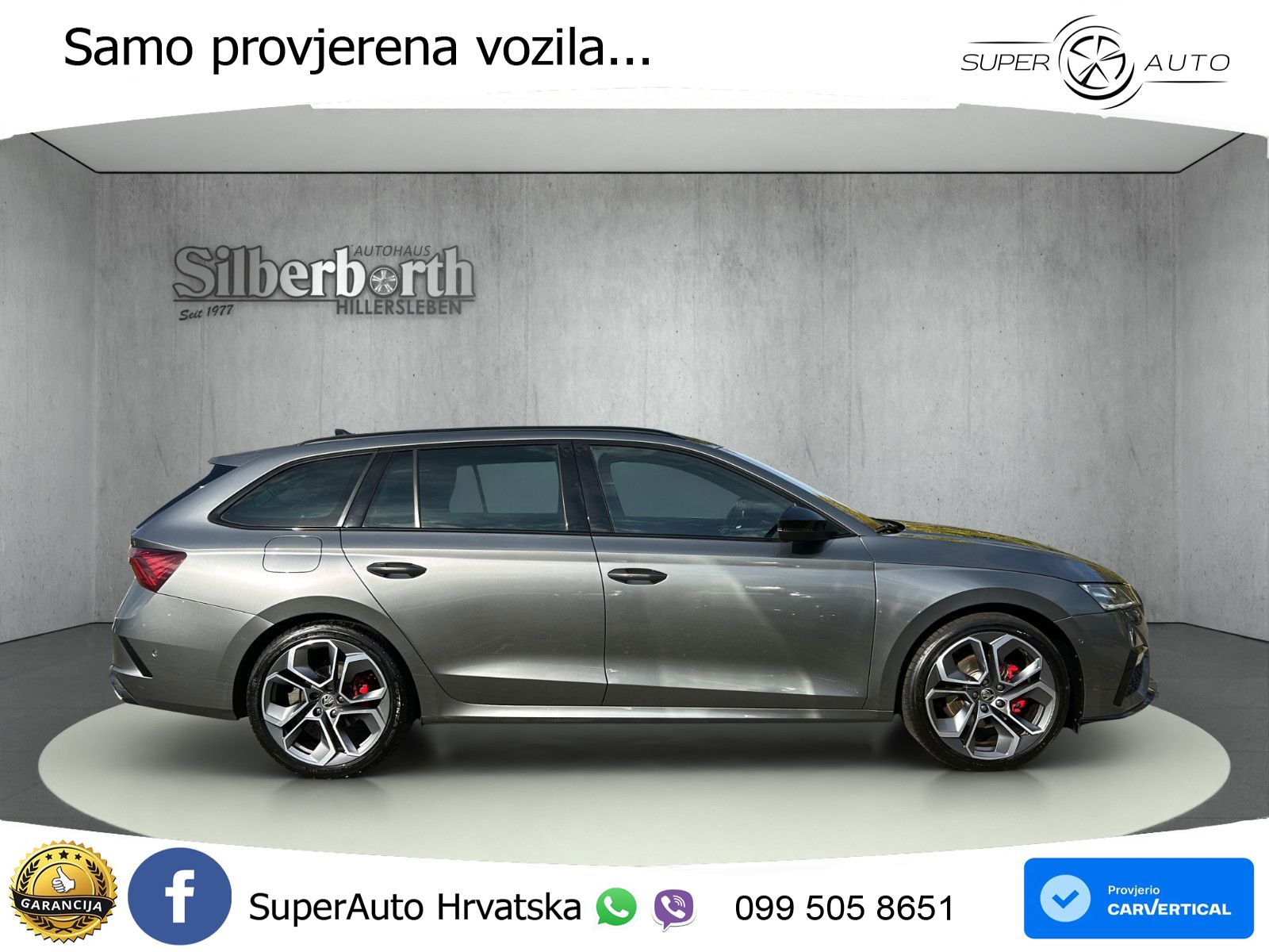 Škoda Octavia Combi RS 2.0 TDI (200 KS) DSG LED+GR SJED+ACC