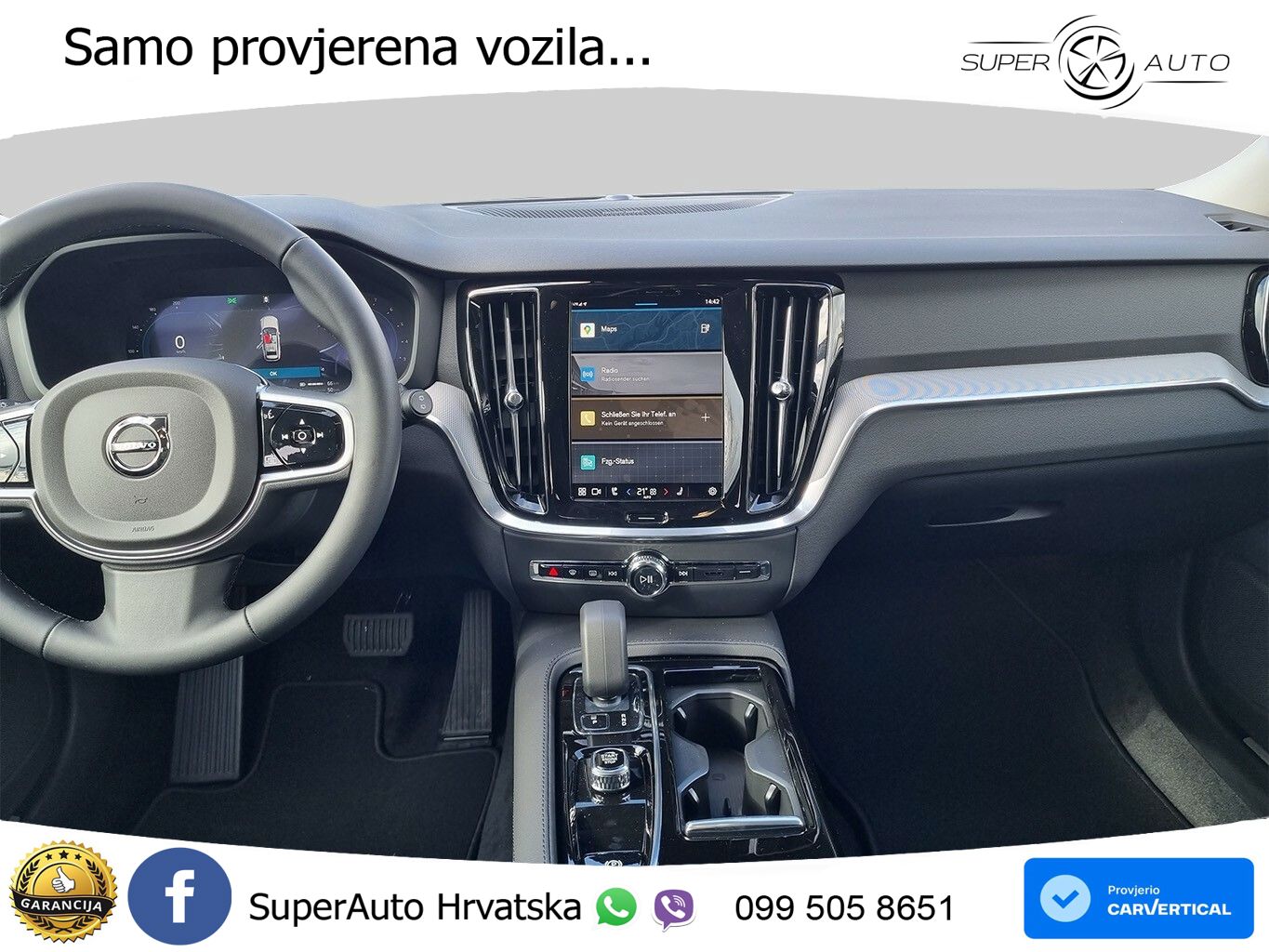 Volvo V60 2.0 T6 AWD Geartronic LED+GR SJED+ACC