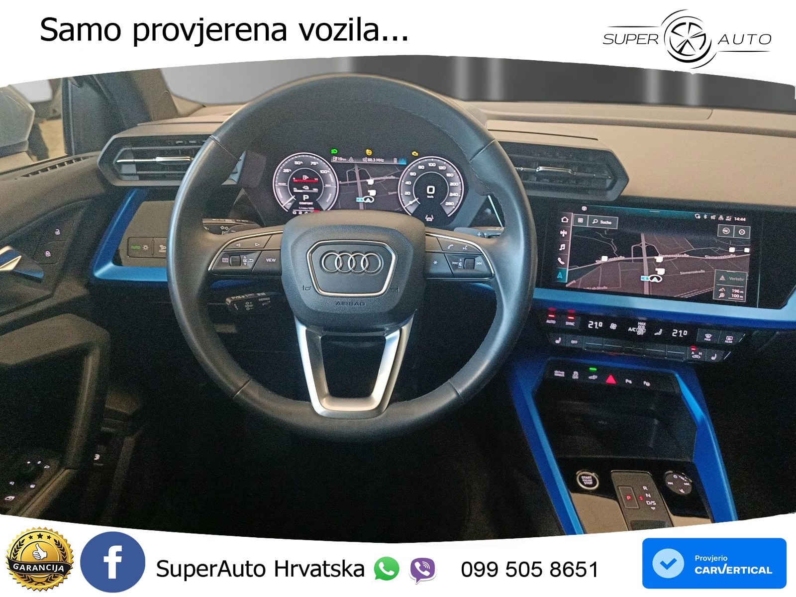 Audi A3 40 TFSIe (204 KS) S tronic advanced LED+GR SJED+ACC